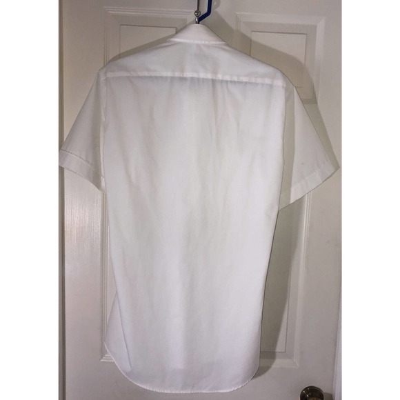 MH Pilot White Button up Work Shirts Lot of 2 Size 16 NWOT - Picture 5 of 10